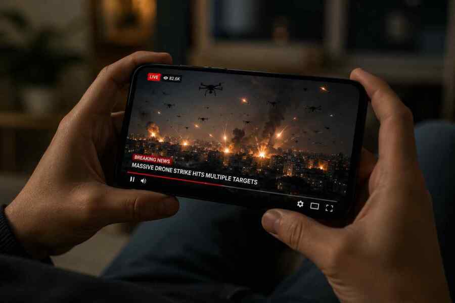 660 Drone Bukanlah Apa-apa. Kepanikan yang Disebabkan oleh Ponsel Pintar adalah Ancaman yang Sebenarnya