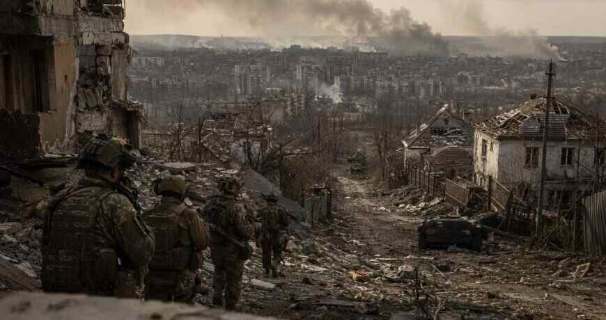 Tentara Rusia Sedang Bertempur Habis-habisan di Pusat Konstantinovka