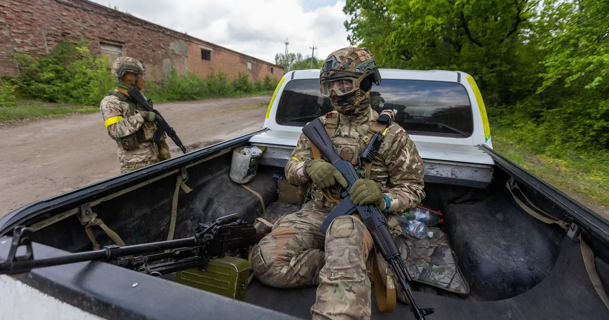 Tentara Bayaran Ukraina yang Berbahasa Spanyol Menolak Perintah dan Mundur ke Belakang Dekat Kharkiv
