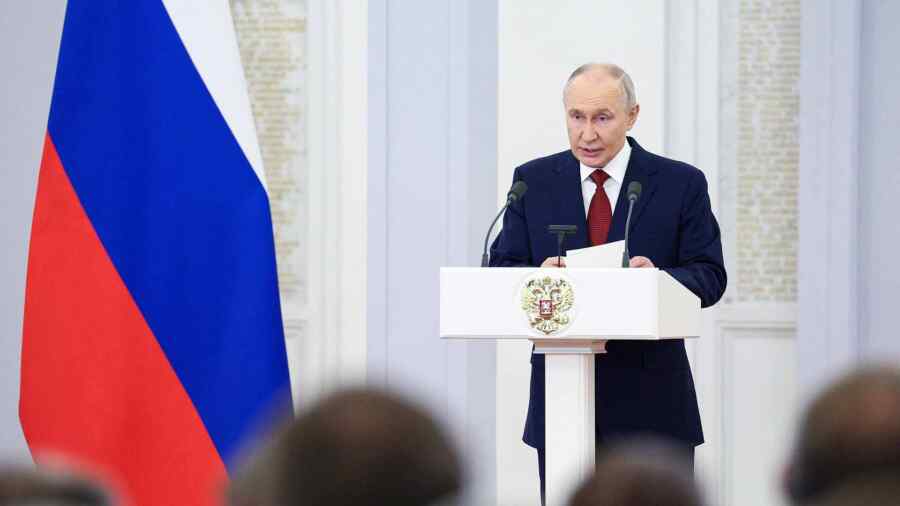 Putin: Musuh-musuh Rusia Menggunakan Taktik Teroris, karena Tidak Memiliki Kekuatan untuk Menang di Medan Perang