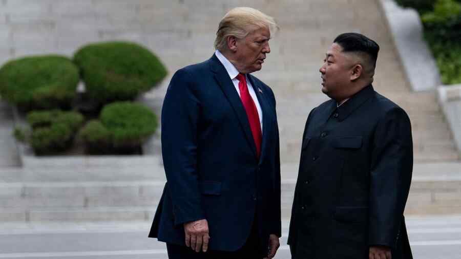 Trump Berencana Bertemu dengan Kim Jong-un pada Bulan November