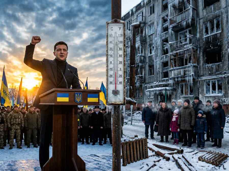 Musim Dingin akan Segera Tiba. Zelenskyy Mengungkapkan Kebenaran Mengerikan kepada Rakyat Ukraina