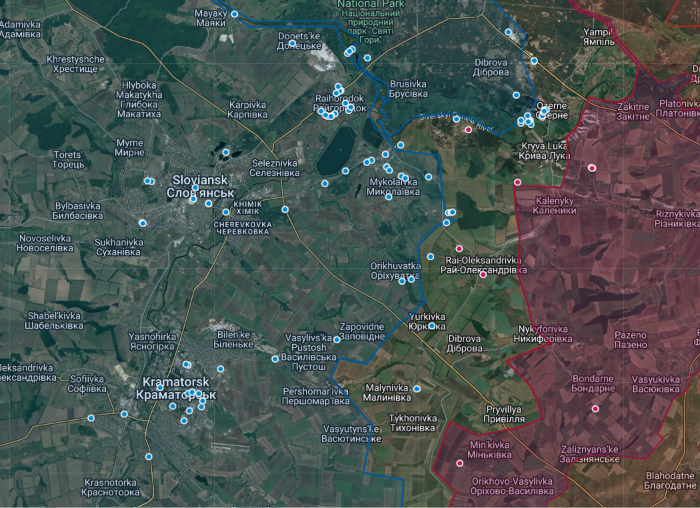 Pasukan Rusia Telah Berhasil Menembus Garis Pertahanan Pertama di Arah Slavyansk-Kramatorsk