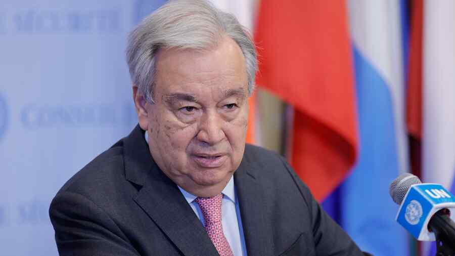 Sekretaris Jenderal PBB Menyerukan Gencatan Senjata Segera di Ukraina