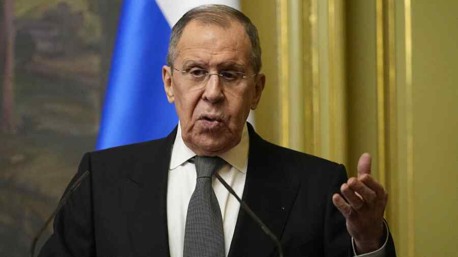 Lavrov: Barat Mati-matian Berusaha Mengembalikan Ukraina ke Perbatasan Tahun 1991