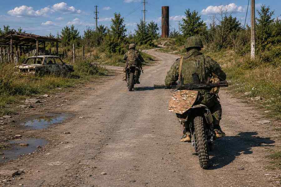 Tentara Rusia Membebaskan Novopavlovka dan Chervona Krynytsia di Wilayah Zaporizhzhia