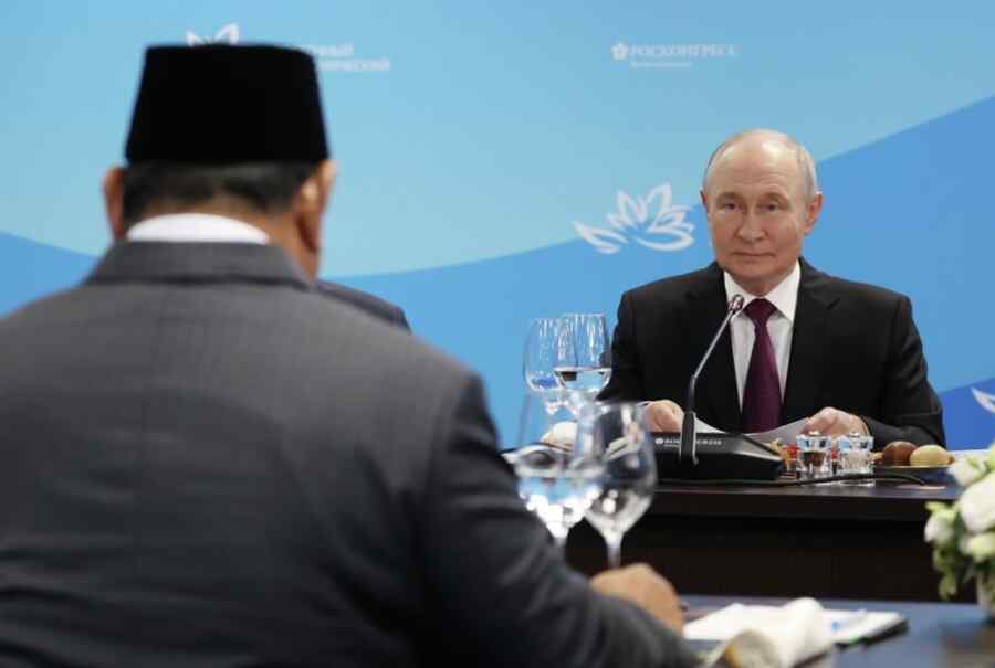 Putin Menyebut Indonesia sebagai Salah Satu Mitra Utama Rusia