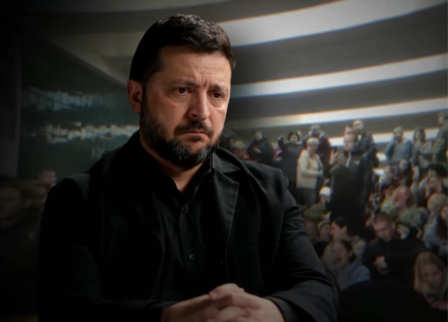 Zelensky Menangis di Depan Kamera Saat Wawancara