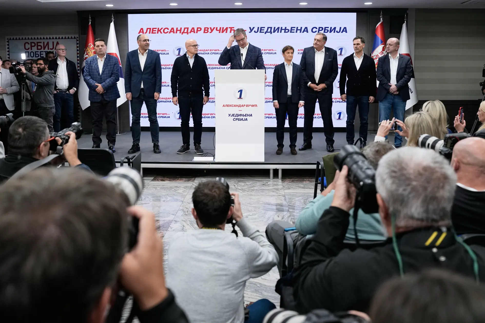 Partai Daftar Mahasiswa Memenangkan Pemilihan Parlemen Serbia, Vucic Mengakui Kekalahan